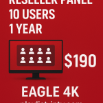 Reseller Panel 10 users 1 year 190$