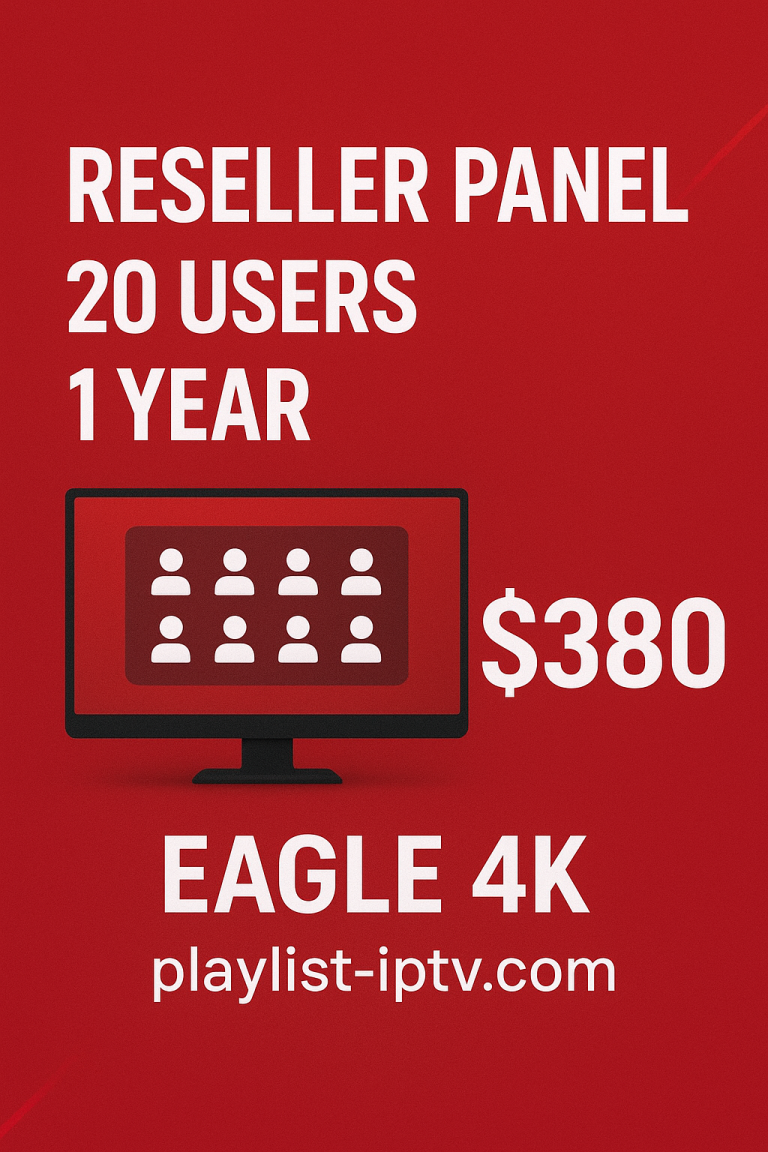 Reseller Panel 20 users 1 year 380$